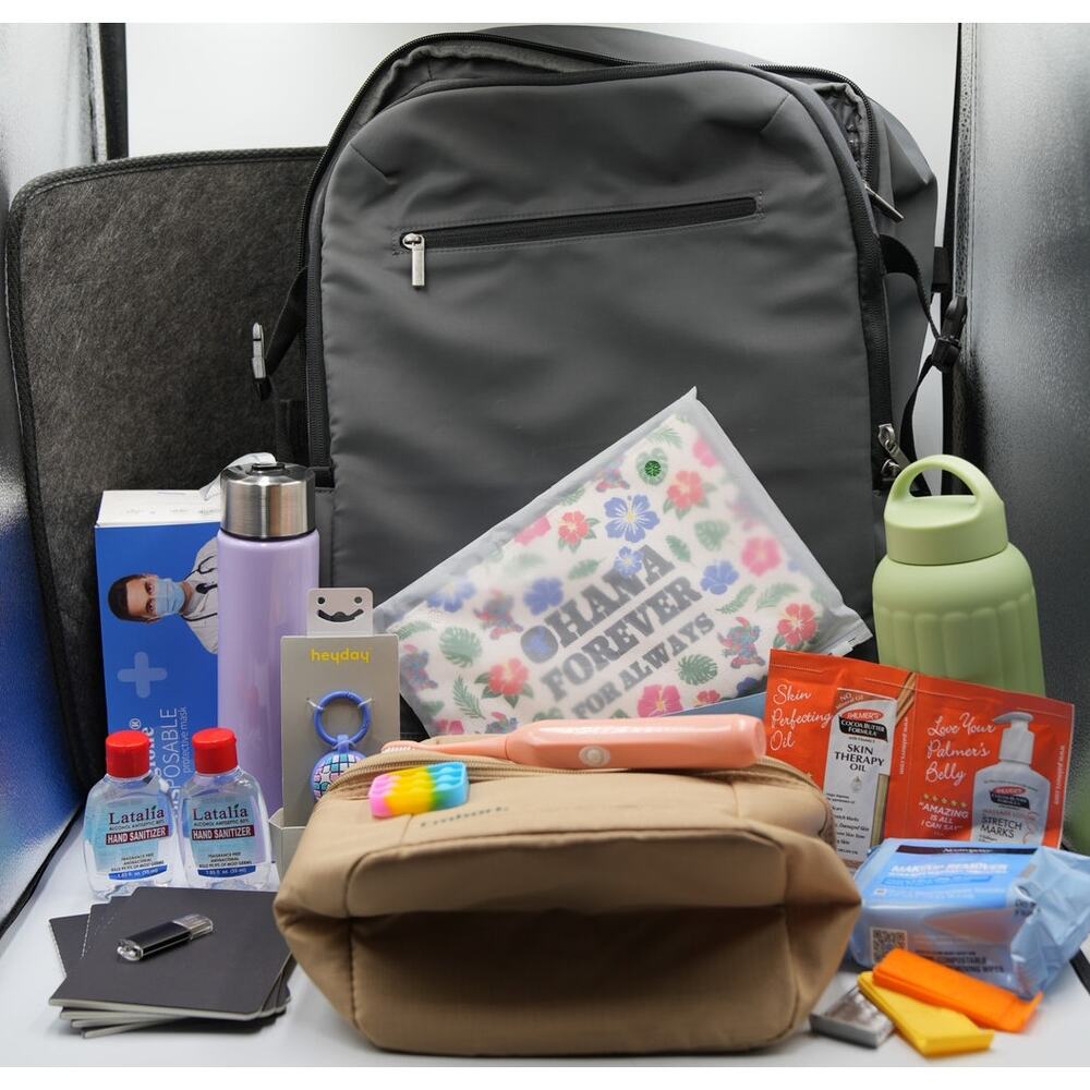 Open Story Weekend Getaway Backpack‎ Bundle w/ Supplies and Travel Essentials